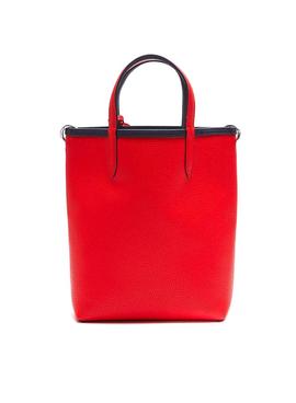 Bolso Lacoste Tote Anna Reversible Marino Mujer