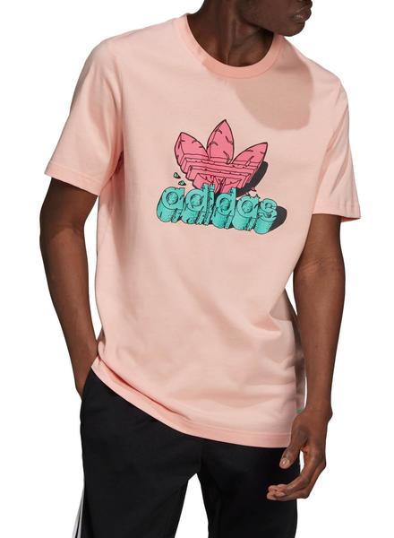 Camiseta Adidas 5 AS Rosa Hombre
