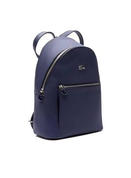 Mochila Lacoste Daily Lona Marino Mujer