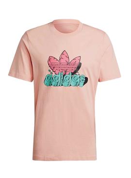 Camiseta Adidas 5 AS Rosa Para Hombre