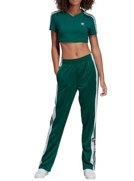 Pantalón Adidas Adibreak Verde Para Mujer 