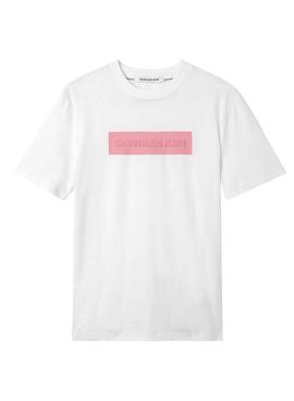 Camiseta Calvin Klein Jeans Hero Blanco para Mujer