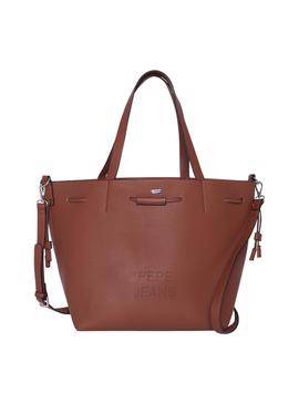 Bolso Pepe Jeans Valentina Marron Mujer