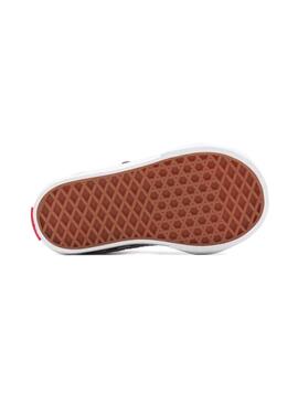 Zapatilla Vans Modelo Checkerboard Mini Granate