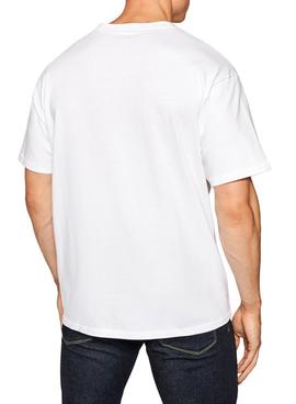 Camiseta Levis Flower Blanco para Hombre