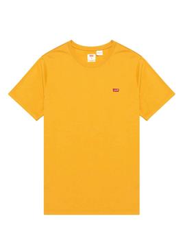 Camiseta Levis Basic Amarillo para Hombre