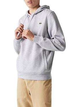 Sudadera Lacoste Argent Gris para Hombre