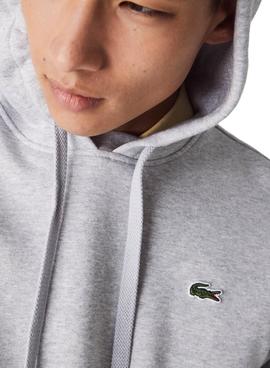 Sudadera Lacoste Argent Gris para Hombre