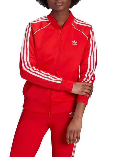 derrochador Anémona de mar Celsius Chaqueta Adidas Primeblue Rojo para Mujer
