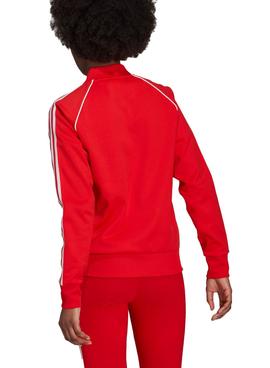 Chaqueta Adidas Primeblue Rojo para Mujer