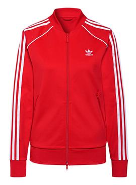 Chaqueta Adidas Primeblue Rojo para Mujer