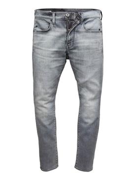 Pantalon G-Star Revend Gris para Hombre