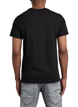 Camiseta G-Star Raw Negro para Hombre