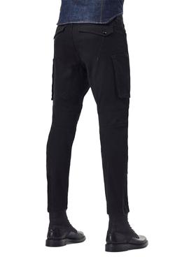 Pantalon G-Star Cargo 3D Negro para Hombre