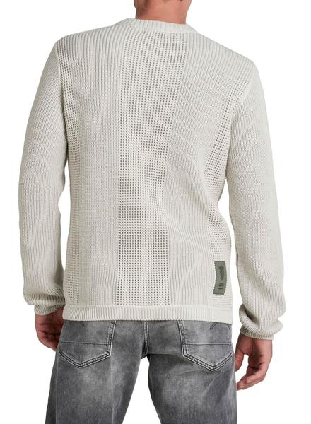 Jersey G-Star Structured Blanco para Hombre