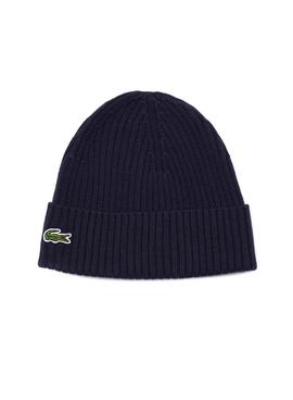 Gorro Lacoste Bonnet Marino para Hombre