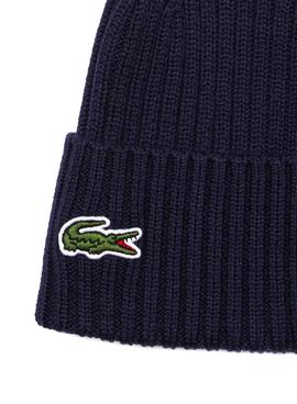 Gorro Lacoste Bonnet Marino para Hombre