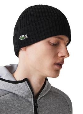 Gorro Lacoste Bonnet Negro para Hombre