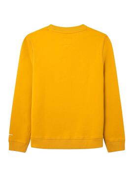 Sudadera Pepe Jeans Jameson Mostaza Para Niño