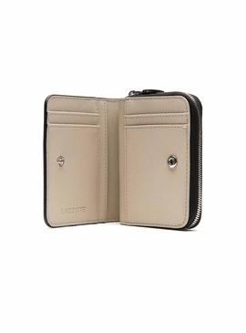 Monedero Lacoste NF2777 Pique Negro Mujer