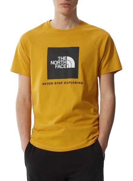 Camiseta The North Face Box Amarillo para Hombre