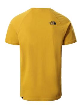 Camiseta The North Face Box Amarillo para Hombre