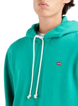 Sudadera Levis Hoodie Verde para Hombre