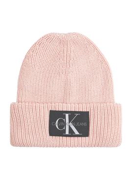 Gorro Calvin Klein Jeans Monogram Rosa 