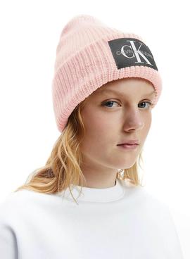 Gorro Calvin Klein Jeans Monogram Rosa 