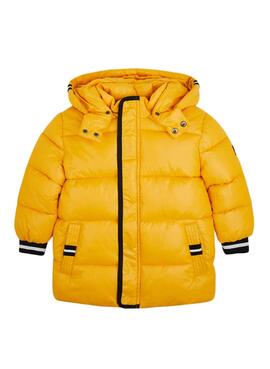 Abrigo Mayoral Acolchado Amarillo Para Niños