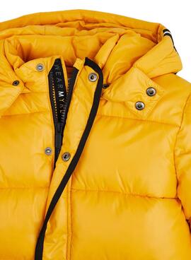 Abrigo Mayoral Acolchado Amarillo Para Niños