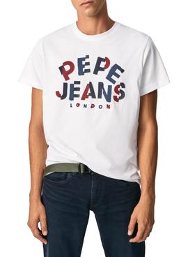 Camiseta Pepe Jeans Raphael Blanco para Hombre