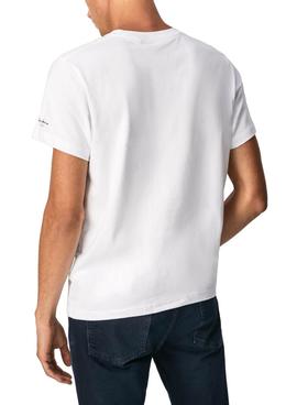 Camiseta Pepe Jeans Raphael Blanco para Hombre