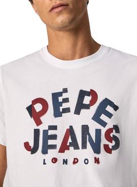 Camiseta Pepe Jeans Raphael Blanco para Hombre