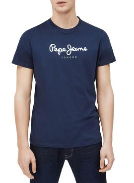 Camiseta Pepe Jeans Eggo Marino para Hombre