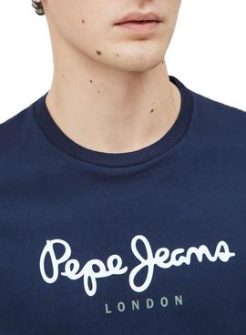 Camiseta Pepe Jeans Eggo Marino para Hombre