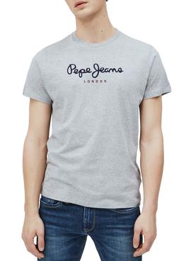 Camiseta Pepe Jeans Eggo Gris para Hombre