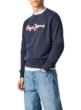 Sudadera Pepe Jeans Lamont Azul para Hombre