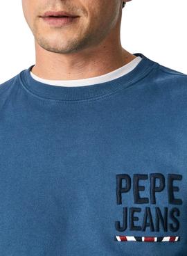 Sudadera Pepe Jeans Edison Azul para Hombre