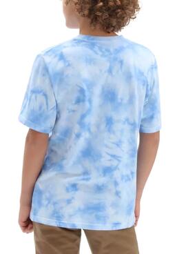 Camiseta Vans Tie Dye Azul para Niño