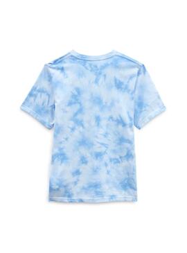 Camiseta Vans Tie Dye Azul para Niño