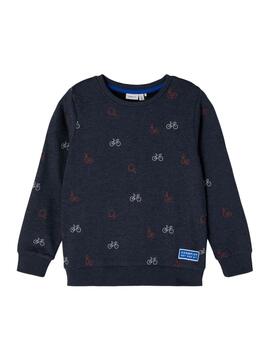 Sudadera Name It Lescho Azul Marino para Niño