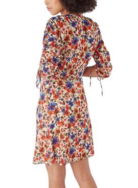 Vestido Naf Naf Flowers Multicolor para Mujer