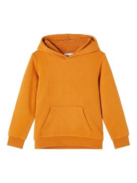 Sudadera Name It Leno Naranja para Niño