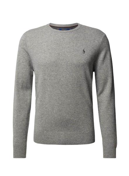 Jersey Polo Ralph Lauren Basic Gris Hombre