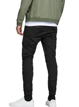 Pantalon Jack Jones Paul Negro para Hombre