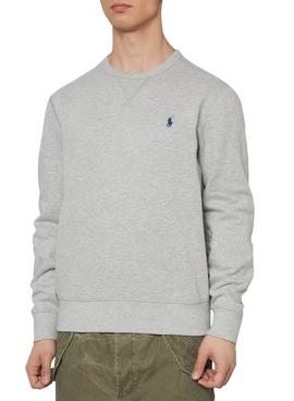 Sudadera Polo Ralph Lauren Basic Gris para Hombre