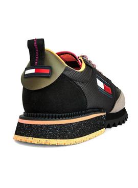 Zapatillas Tommmy Jeans Cleated Negro para Hombre