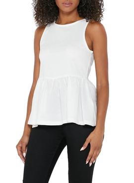Top Only Emilia Life Blanco Para Mujer