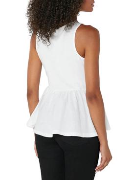 Top Only Emilia Life Blanco Para Mujer
